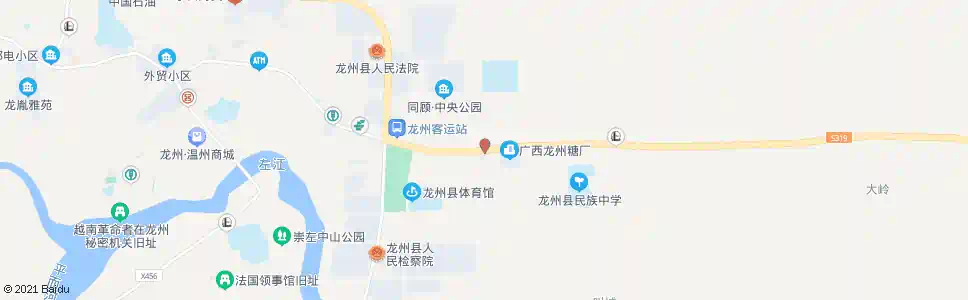 崇左龙州糖厂_公交站地图_崇左公交_妙搜公交查询2025