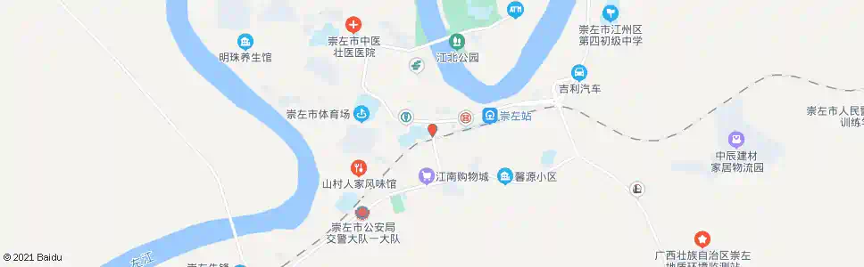 崇左新民路南_公交站地图_崇左公交_妙搜公交查询2025