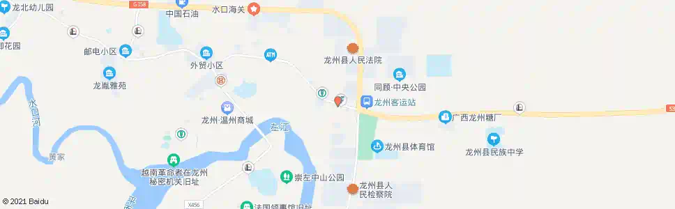 崇左消防大队_公交站地图_崇左公交_妙搜公交查询2025