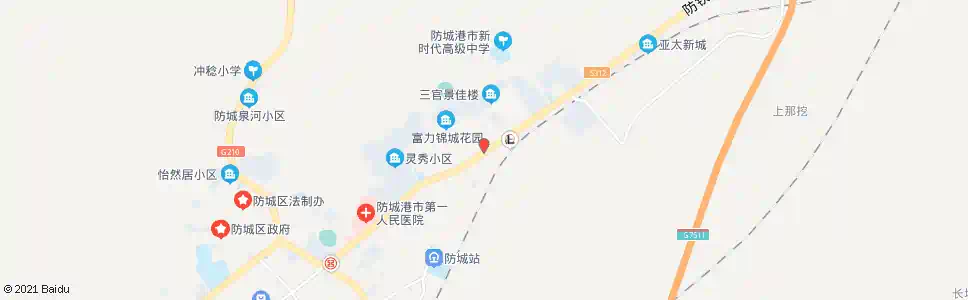 防城港防城区外贸局_公交站地图_防城港公交_妙搜公交查询2025
