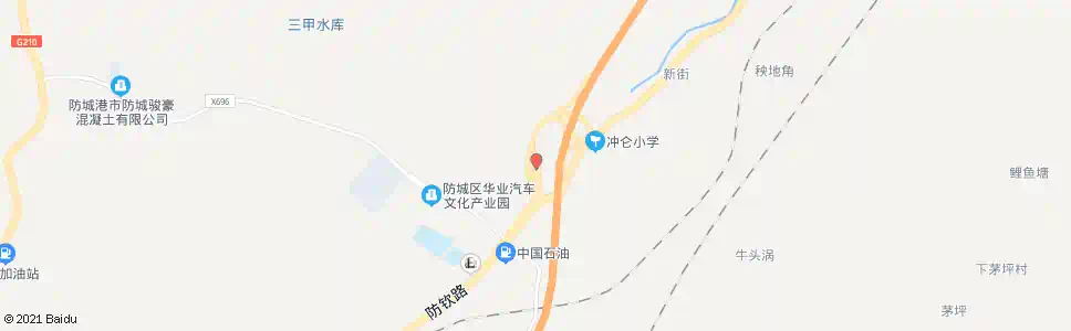 防城港钦东高速茅岭收费站_公交站地图_防城港公交_妙搜公交查询2025