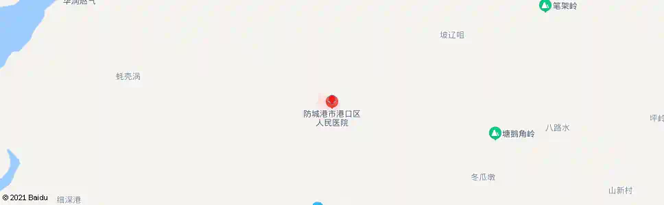 防城港港口区医院_公交站地图_防城港公交_妙搜公交查询2025