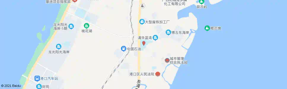 防城港市高级中学_公交站地图_防城港公交_妙搜公交查询2025