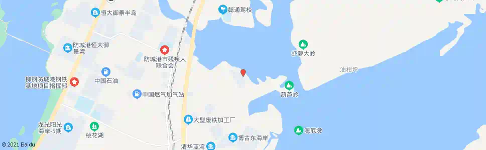 防城港渔洲坪工业园_公交站地图_防城港公交_妙搜公交查询2025
