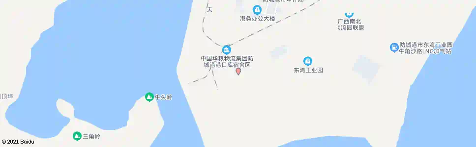防城港大海粮油公司_公交站地图_防城港公交_妙搜公交查询2025