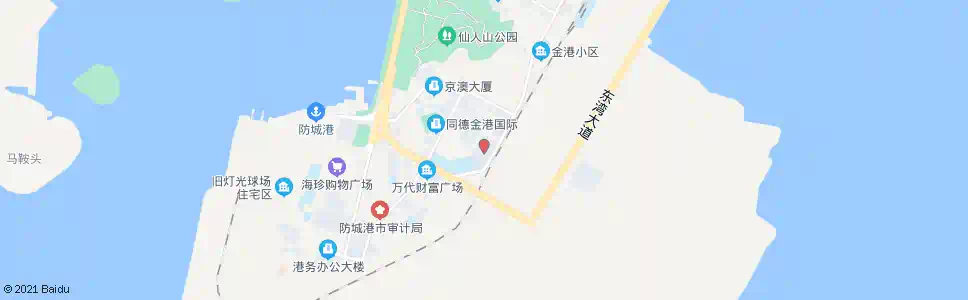 防城港东港小区_公交站地图_防城港公交_妙搜公交查询2025