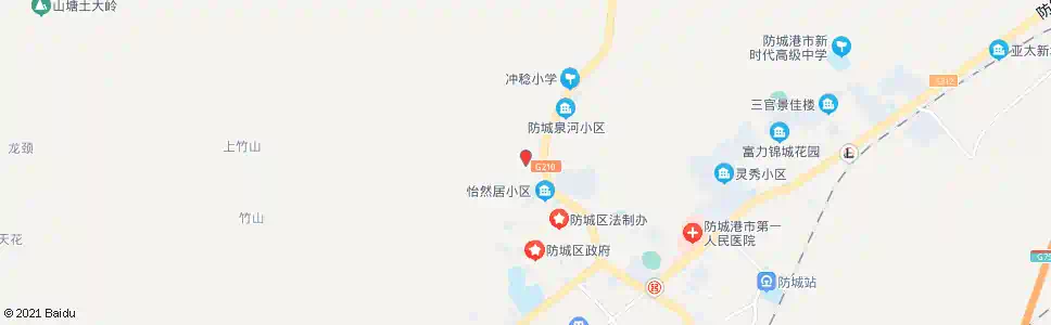 防城港冲稔村_公交站地图_防城港公交_妙搜公交查询2025