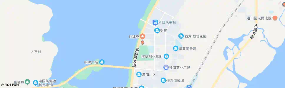 防城港市治安警察支队_公交站地图_防城港公交_妙搜公交查询2025