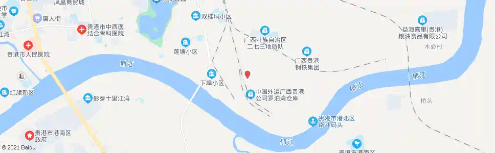 贵港港务公司_公交站地图_贵港公交_妙搜公交查询2025