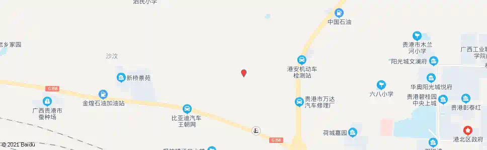 贵港福达汽车厂_公交站地图_贵港公交_妙搜公交查询2025