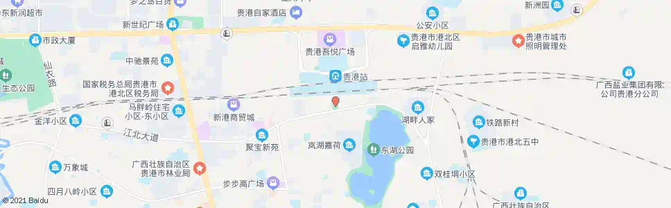 贵港火车站广场_公交站地图_贵港公交_妙搜公交查询2025