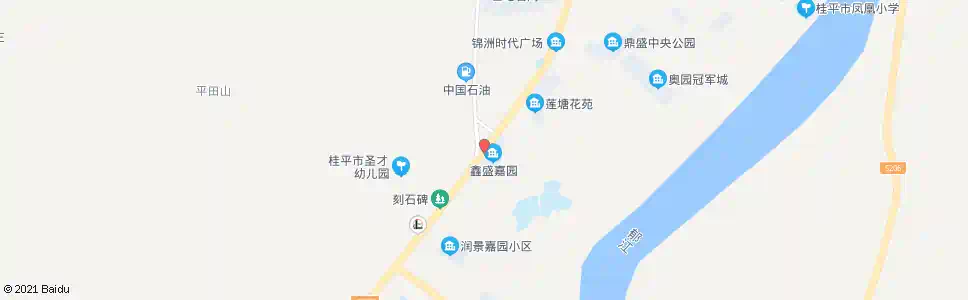 贵港桂金路口_公交站地图_贵港公交_妙搜公交查询2025