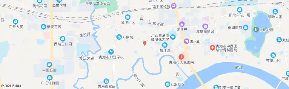 贵港石羊塘路口_公交站地图_贵港公交_妙搜公交查询2025