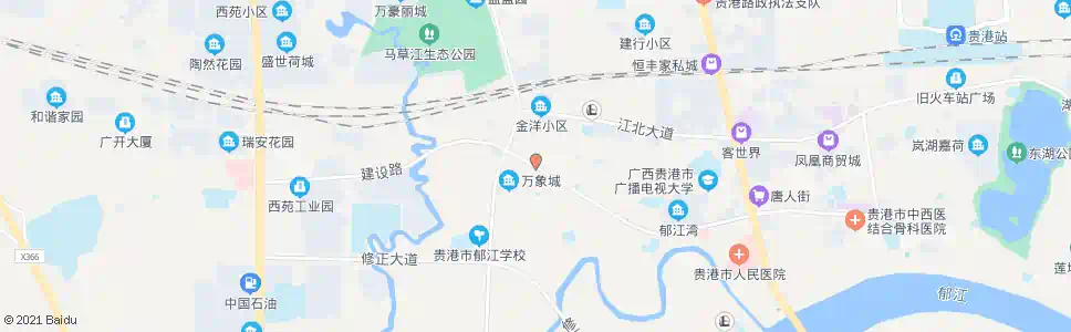 贵港林业新村_公交站地图_贵港公交_妙搜公交查询2025