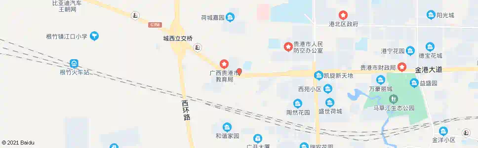 贵港六八村路口_公交站地图_贵港公交_妙搜公交查询2025