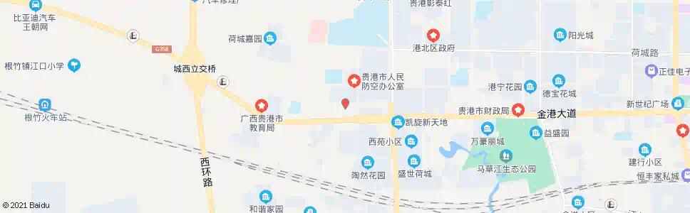 贵港大西南林产品市场_公交站地图_贵港公交_妙搜公交查询2025