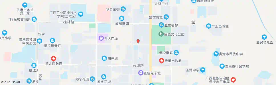 贵港盛世名门南门_公交站地图_贵港公交_妙搜公交查询2025