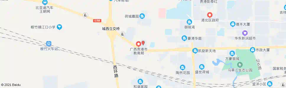 贵港市交警支队_公交站地图_贵港公交_妙搜公交查询2025