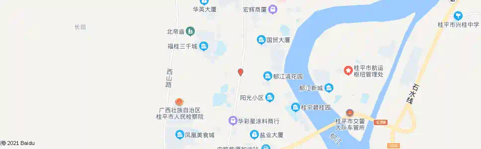 贵港师部路口_公交站地图_贵港公交_妙搜公交查询2025
