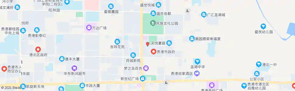 贵港县红砖厂_公交站地图_贵港公交_妙搜公交查询2025