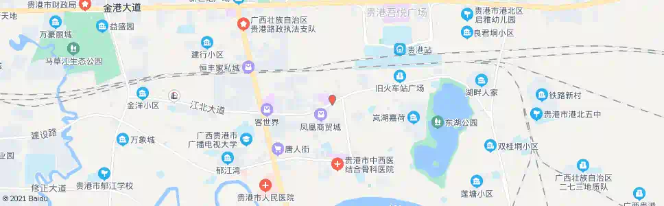 贵港港北医院_公交站地图_贵港公交_妙搜公交查询2025