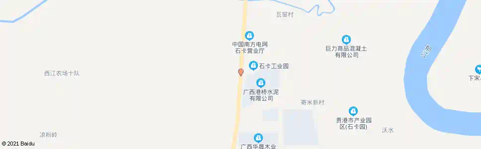 贵港水泥厂_公交站地图_贵港公交_妙搜公交查询2025