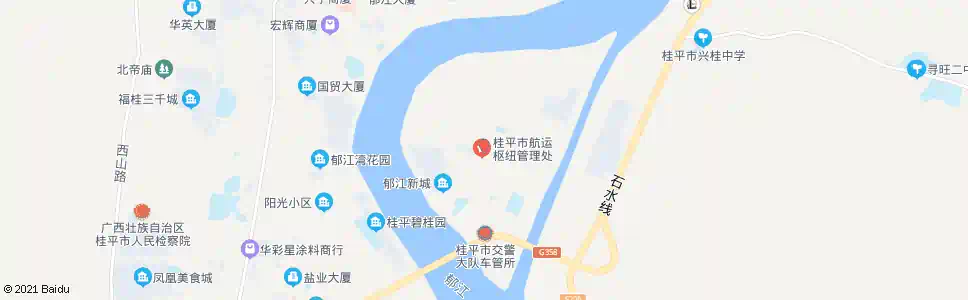贵港船闸_公交站地图_贵港公交_妙搜公交查询2025