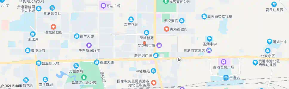 贵港世纪经典_公交站地图_贵港公交_妙搜公交查询2025