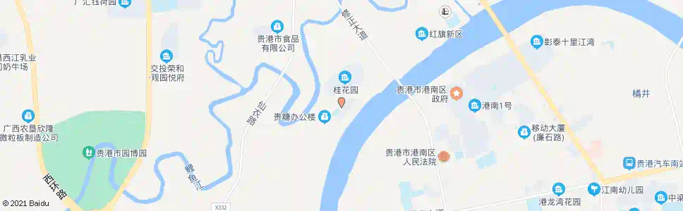 贵港贵糖生活区_公交站地图_贵港公交_妙搜公交查询2025