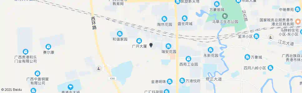 贵港西江农场场部_公交站地图_贵港公交_妙搜公交查询2025