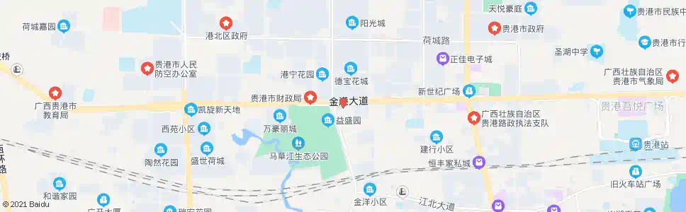 贵港行政服务中心_公交站地图_贵港公交_妙搜公交查询2025