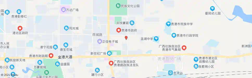 贵港电站开发区_公交站地图_贵港公交_妙搜公交查询2025