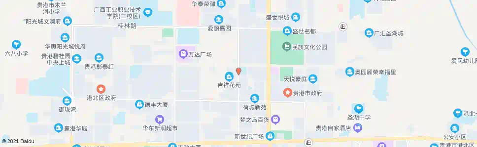 贵港新世纪学校_公交站地图_贵港公交_妙搜公交查询2025