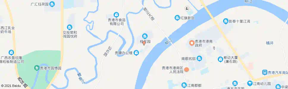 贵港贵糖_公交站地图_贵港公交_妙搜公交查询2025