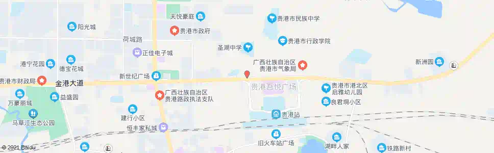 贵港培仁中学_公交站地图_贵港公交_妙搜公交查询2025