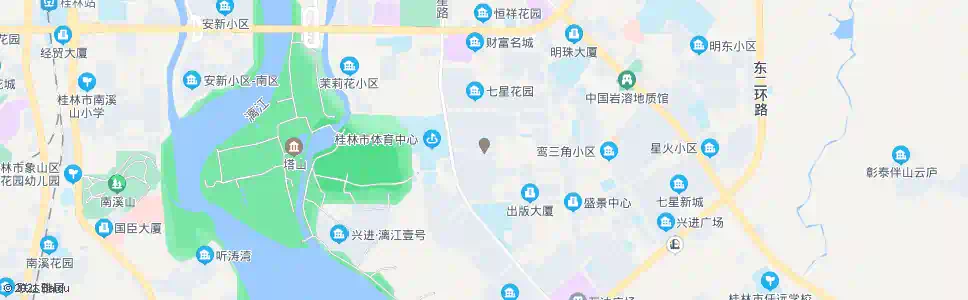 桂林空明路_公交站地图_桂林公交_妙搜公交查询2025