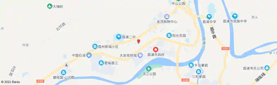 桂林沙洞小学_公交站地图_桂林公交_妙搜公交查询2025