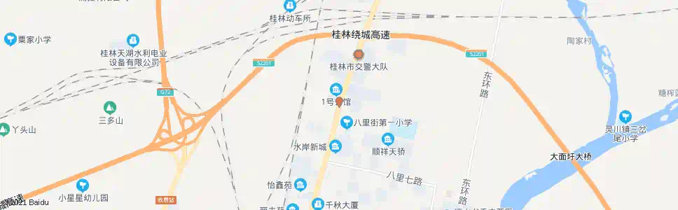 桂林粑粑厂_公交站地图_桂林公交_妙搜公交查询2025