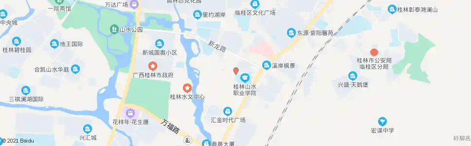 桂林大律街尾_公交站地图_桂林公交_妙搜公交查询2025