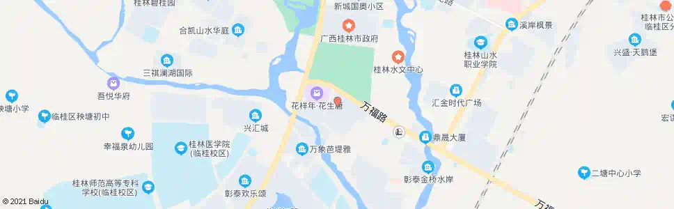 桂林小律街_公交站地图_桂林公交_妙搜公交查询2025