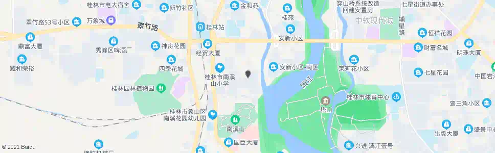桂林上海路南巷_公交站地图_桂林公交_妙搜公交查询2025