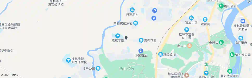 桂林甲山街道办事处_公交站地图_桂林公交_妙搜公交查询2025