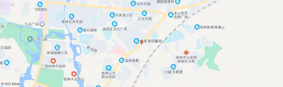 桂林人民东市场_公交站地图_桂林公交_妙搜公交查询2025