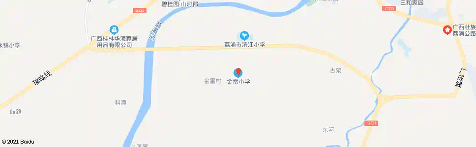 桂林金雷小学_公交站地图_桂林公交_妙搜公交查询2025