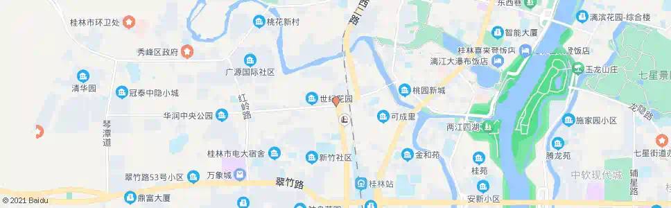 桂林东安路_公交站地图_桂林公交_妙搜公交查询2025
