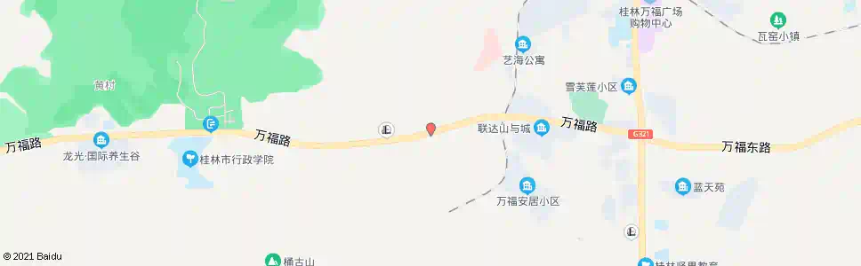 桂林西村_公交站地图_桂林公交_妙搜公交查询2025