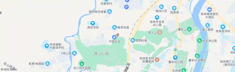 桂林飞凤路_公交站地图_桂林公交_妙搜公交查询2025