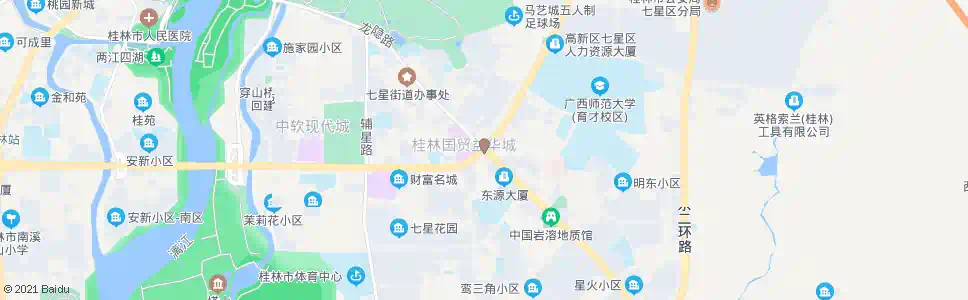 桂林三里店广场_公交站地图_桂林公交_妙搜公交查询2025