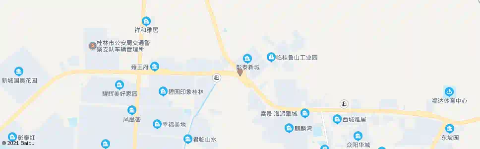 桂林沙塘大转盘_公交站地图_桂林公交_妙搜公交查询2025