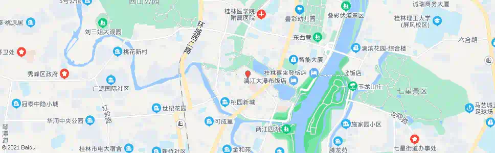 桂林御景湾小区_公交站地图_桂林公交_妙搜公交查询2025